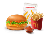 Korean Chicken Surprise + Korean Shake Shake Fries (M)