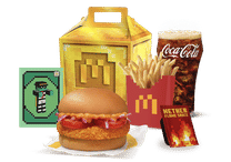 Minecraft Movie Meal - McAloo Tikki