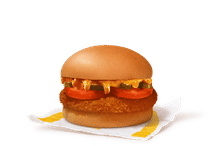 Mexican McAloo Tikki Burger NONG