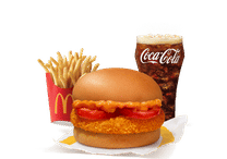 McAloo Tikki NONG Burger Combo ( M)