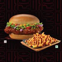 Korean Spicy Chicken+Korean Spicy Fries(M).