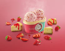 Strawberry Cheesecake Ice Cream 500ml