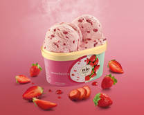 Strawberry Ice Cream 500ml
