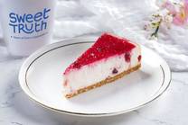Cranberry Cheesecake Slice
