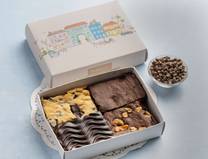 Assorted Eggless Brownies Box (4 pcs)