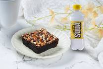 Almond Brownie & Lemon Soda Combo