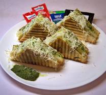 Veg  Grilled Sandwich