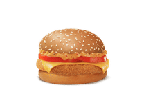 Mexican Corn & Cheese Burger.