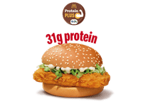 McSpicy Chicken Burger Protein Plus (2 Slices)