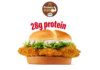 McCrispy Chicken Burger Protein Plus (1 Slice)