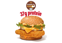 McSpicy Premium Chicken Burger Protein Plus (1 Slice)