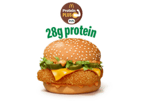 McSpicy Premium Veg Burger Protein Plus (1 Slice)
