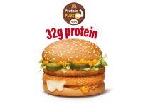 McCheese Chicken Burger Protein Plus (1 Slice)