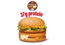 McCheese Chicken Burger Protein Plus (2 Slices)
