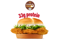 McCrispy Chicken Burger Protein Plus (2 Slices)