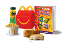 2 Pc Chicken Nuggets Happy Meal