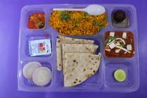 Mini Golden Punjabi Thali Meal