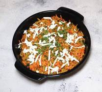 Veg Paneer Biryani With Raita