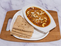1 Cheese Paneer Kaju Sabji+ 4 Tawa Roti     