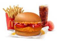 McAloo Tikki Burger Combo