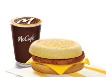 Sausage McMuffin Sandwich Combo