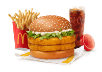 McChicken Double Patty Burger Combo