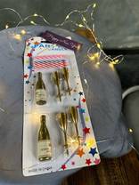 Champagne Set Candle (golden)
