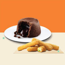 Veggie Strips - 5Pcs + Choco Lava Cup.