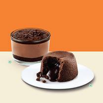 Choco Lava Cup + Chocolate Mousse Cup,