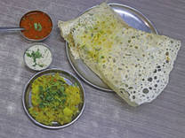 Rava Masala Dosa