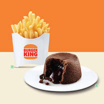 King Fries + Choco Lava Cup,