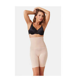 Skin Women Thigh Shaper (Polyamide Spandex, Solid) - S