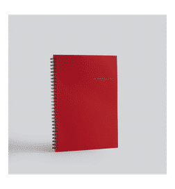 Wiro Ruled Spiral Notebook (144 Pages)