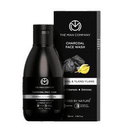 Activated Charcoal Face Wash for Men | Exfoliating & Brightening | Blackhead Removal