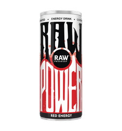 RAW Power Energy Drink - Red Energy | RAW Pressery