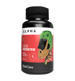 Alpha Testosterone Booster for Men Bottle
