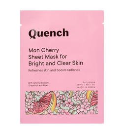 Brightening Korean Sheet Mask with Vitamin E & Cherry Blossom
