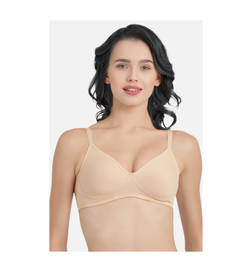 A042 Side Support Shaper Fab-Cool Stretch Cotton Everyday Bra for Women- High Coverage, Non Padded and Wirefree 36B