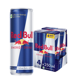 Energy Drink, 250 ml (Pack of 4)