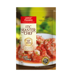 ITC Master Chef Large Prawns| Freshly Frozen | Super Safe Prawns