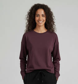 Innerfashion Women Solid Full Sleeve T-shirt