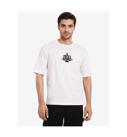 Men Chess Primary White T Shirt - S