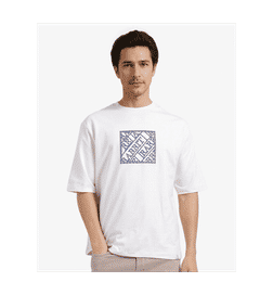 Men Pree Primary Off White T Shirt - M