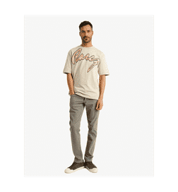 Men Casse Beige T Shirt - M