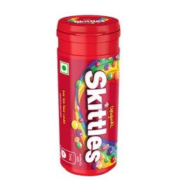 Original Bite Size Fruit Candy Tube, Fruity Flavours