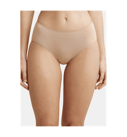 1802 High Coverage Micro Modal Elastane Stretch Hipster - Beige (L)