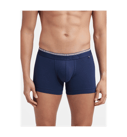 US60 Men Cotton Stretch Solid Trunk (Navy) - XL