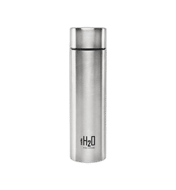 Stainless Steel H2O Fridge Bottle (1L, Silver)
