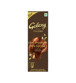 Fusions Dark Chocolate Bar with 70% Cocoa