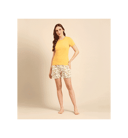 Cotton Night Suit Antique Floral - M
